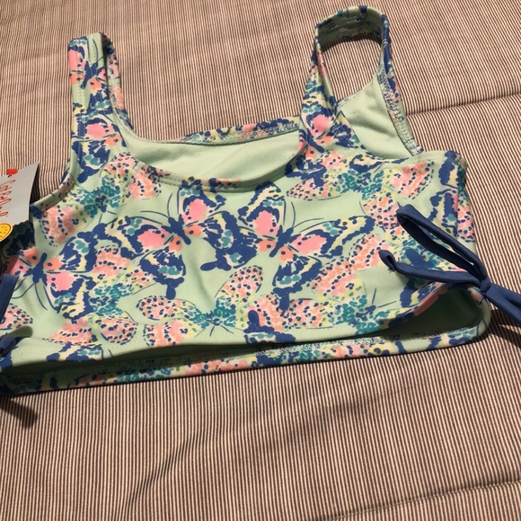 NWT Cat &Jack Swimsuit Top Size S ( 6/ 7) - Picture 2 of 3